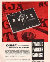 1967 Parker Bros Ouija Board Magazine Ad