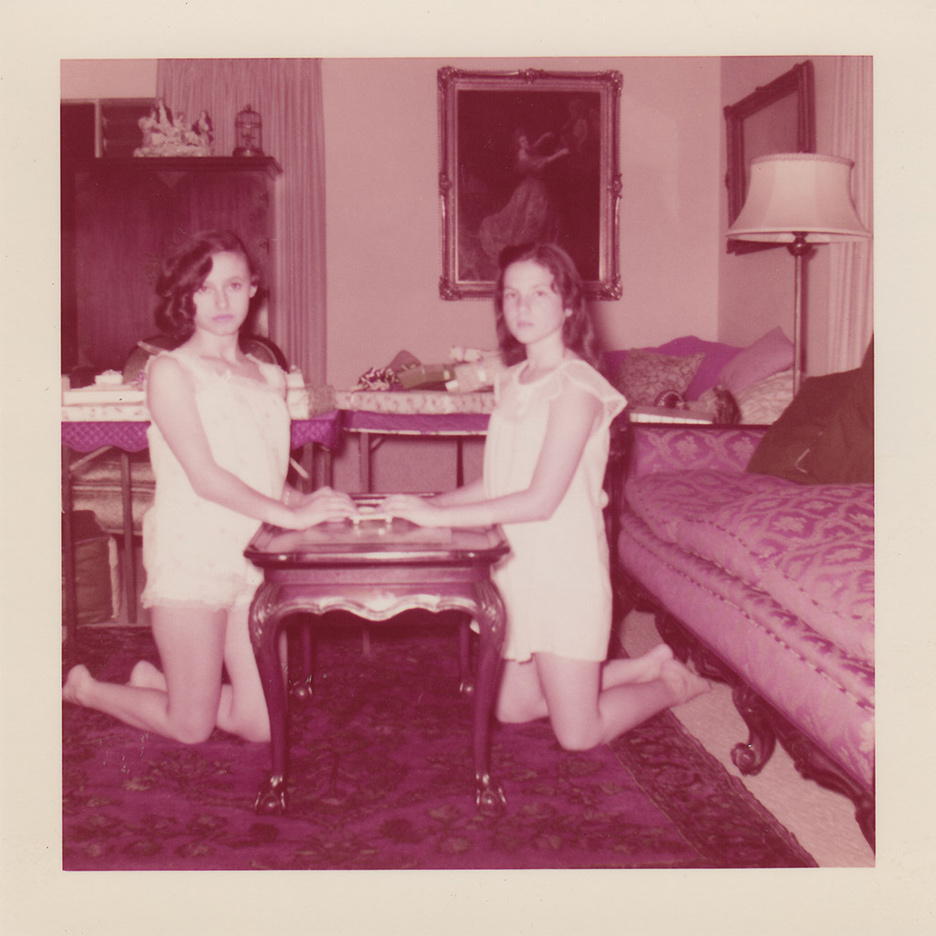1958 two girls with Ouija board